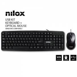 TECLADO + RATON NILOX USB