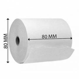 ROLLO PAPEL TERMICO NILOX 48 UNIDADES 80X80 MM