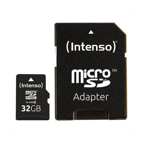 TARJETA DE MEMORIA SD INTENSO 32GB CL10 ADAPTADOR