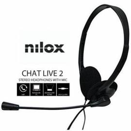 AURICULARES NILOX CON MICROFONO JACK 3.5"