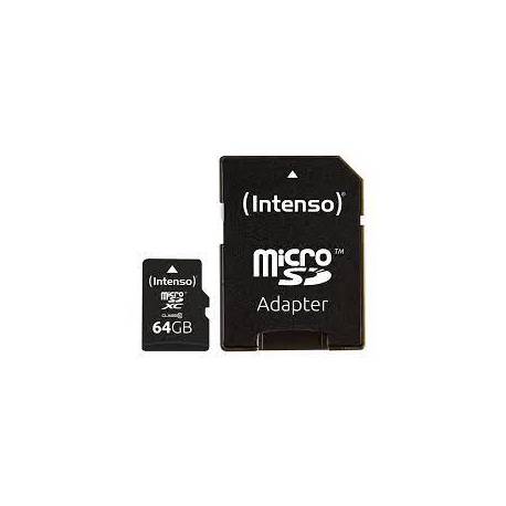 TARJETA MICRO SD INTENSO 64GB UHS - I