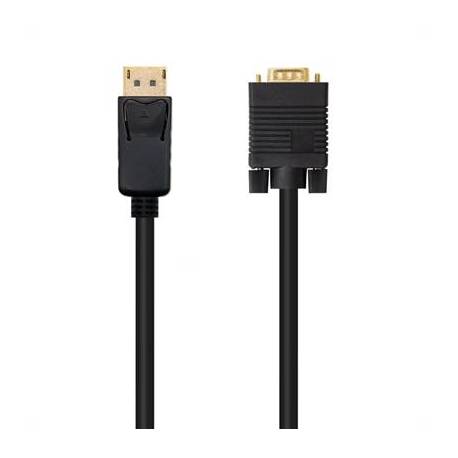 CABLE DISPLAYPORT A VGA NANOCABLE 2M