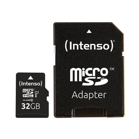 TARJETA DE MEMORIA MICRO SD INTENSO 32GB ADAPTADOR