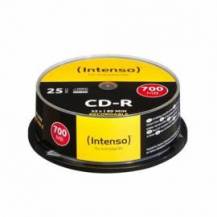 INTENSO PRINTABLE CD-R 700MB 52X TARRINA 25 UNIDADES