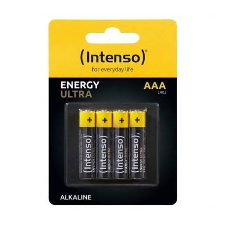 ENERGY ULTRA PILAS ALCALINAS INTENSO AAA 4 UNIDADES