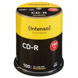 INTENSO PRINTABLE CD-R 700MB 52X TARRINA 100 UNIDADES