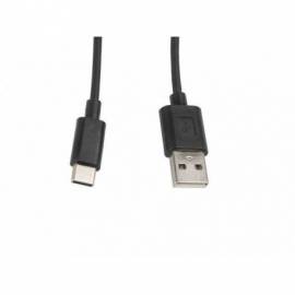 CABLE USB LANBERG 2.0 A USB-C MACHO MACHO 1M