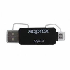 LECTOR MICRO SD SD MMC A USB APPROX C33