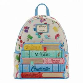MOCHILA LOUNGEFLY DISNEY LIBROS CLÁSICOS LAS PRINCESAS