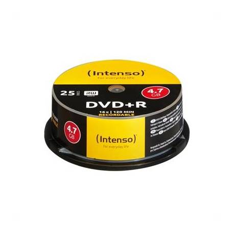 INTENSO DVD-R 4.7GB 16X TARRINA 25 UNIDADES