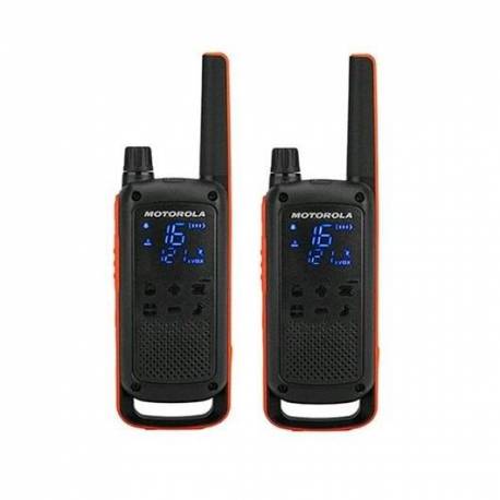 WALKIE TALKIE MOTOROLA TLKR T82 NEGRO PACKS 2 UNIDADES