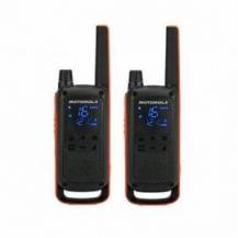 WALKIE TALKIE MOTOROLA TLKR T82 NEGRO PACKS 2 UNIDADES