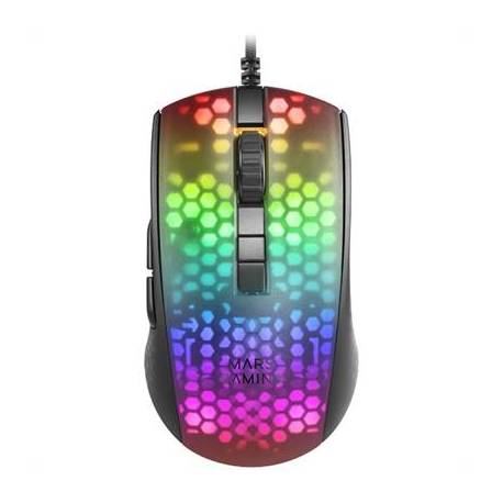 RATON MARS GAMING OPTICO USB 6 BOTONES