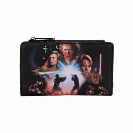 CARTERA LOUNGEFLY STAR WARS TRILOGIA 2