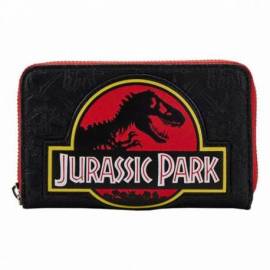 CARTERA LOUNGEFLY JURASSIC PARK LOGO