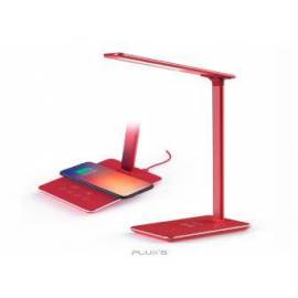 LAMPARA FLEXO INDUS FLUX´S ROJA CON CARGA INALAMBRICA