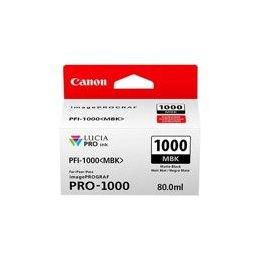 CARTUCHO TINTA CANON PFI-1000 MBK NEGRO