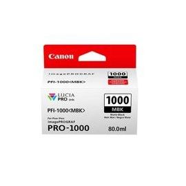 CARTUCHO TINTA CANON PFI-1000 MBK NEGRO