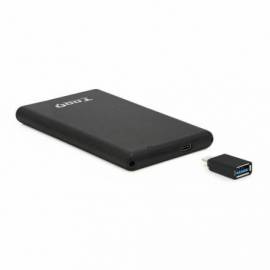 CAJA EXTERNA DISCO DURO 2.5" USB 3.1 + ADAPTADOR USB-C