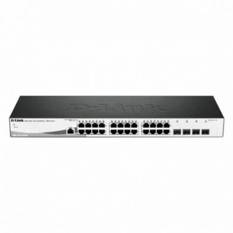 SWITCH 28 PUERTOS D-LINK GIGABYTE GESTIONABLE SFP