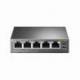 SWITCH 5 PUERTOS TP-LINK SF1005P 10 100 POE