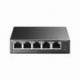 SWITCH 5 PUERTOS TP-LINK SF1005LP 10 100 POE