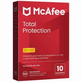 ANTIVIRUS MCAFEE TOTAL PROTECTION 10 DISPOSITIVOS
