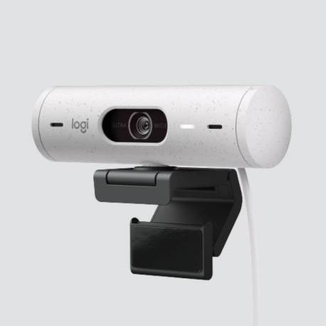 WEBCAM LOGITECH BRIO 500 BLANCO FHD USB-C