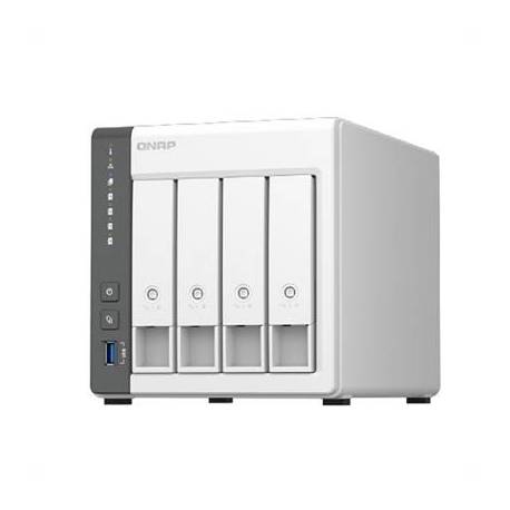 NAS SERVIDOR QNAP TS-433 AR4 4GB 4XHDD