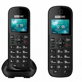 TELEFONO FIJO MAXCOM DEC MM35D DUO BLACK