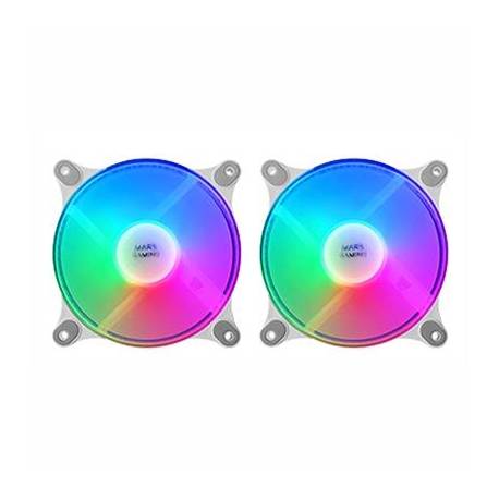 KIT VENTILADORES MARS GAMING MFDUOW 2 VENTILADORES