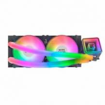 KIT REFRIGERACION MARS GAMING MLULTRA240 RGB 2 VENTILADORES