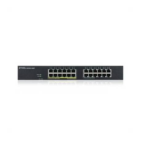 SWITCH 24 PUERTOS ZIXEL GS1900 GIGABYTE 12P POE