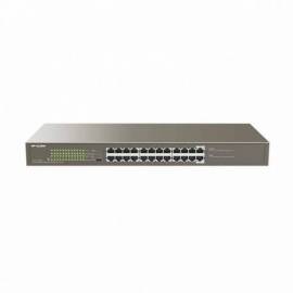 SWITCH 24 PUERTOS TENDA G1124P GIGABYTE POE