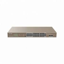 SWITCH 24 PUERTOS TENDA TEG1126P GIGABYTE 2P SFP