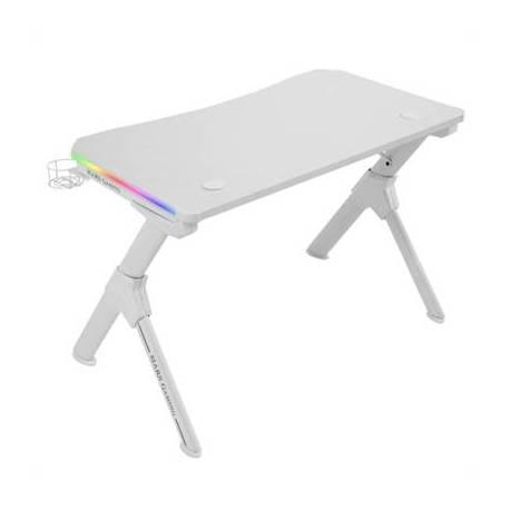 MESA GAMING MGDRGBW BLANCO DE 110CM