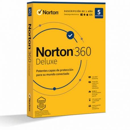 ANTIVIRUS NORTON 360 DELUXE 50GB ANUAL