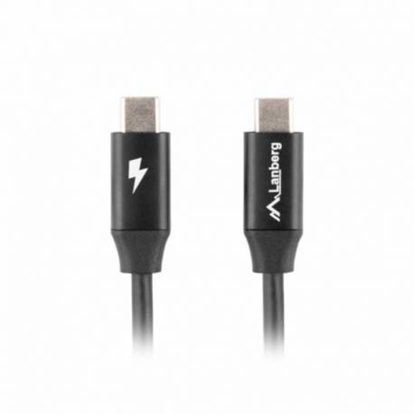 CABLE USB-C 3.1 LAMBERG MACHO MACHO 0.5M