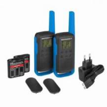 WALKIE TALKIE MOTOROLA T62 AZUL DUO HASTA 8KM