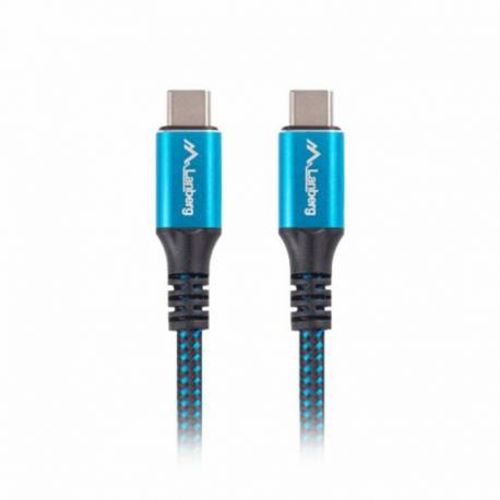 CABLE USB-C MACHO MACHO 1.2M