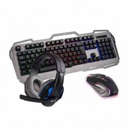 TECLADO + RATÓN NGS GBX + AURICULARES