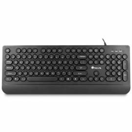 TECLADO CABLE NGS DOT PLUG AND PLAY TECLAS REDONDAS
