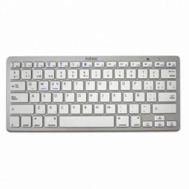 TECLADO NILOX NXKB01S BLUETOOH PLATEADO