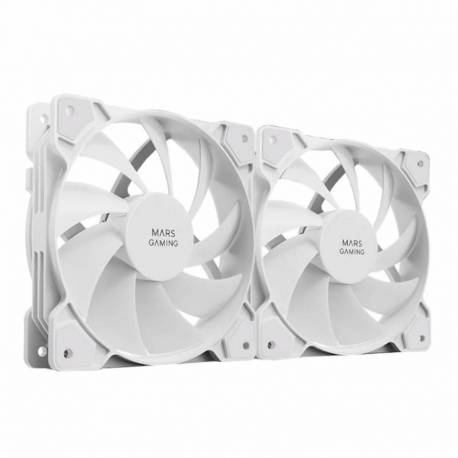 VENTILADOR MARS GAMING MFPROX2 12CM 2 UNIDADES