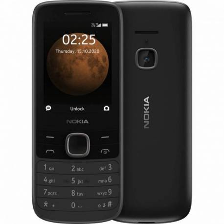 TELEFONO MOVIL NOKIA 225 NEGRO 2.4" 64MB