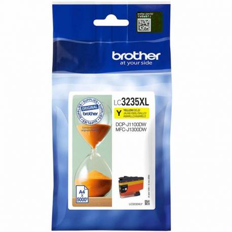 CARTUCHO TINTA BROTHER LC3235XLY AMARILLO 5000