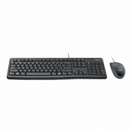 TECLADO + RATON LOGITECH MK120 OPTICO INGLES