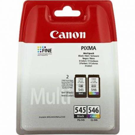 MULTIPACK CANON PG545 CL546 NEGRO Y COLORES