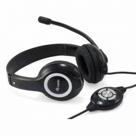 AURICULARES CON MICRO EQUIP USB