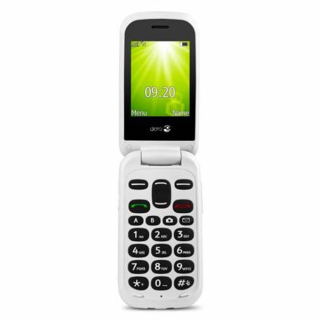 TELEFONO MOVIL DORO 2404 RED WHITE 2.4"